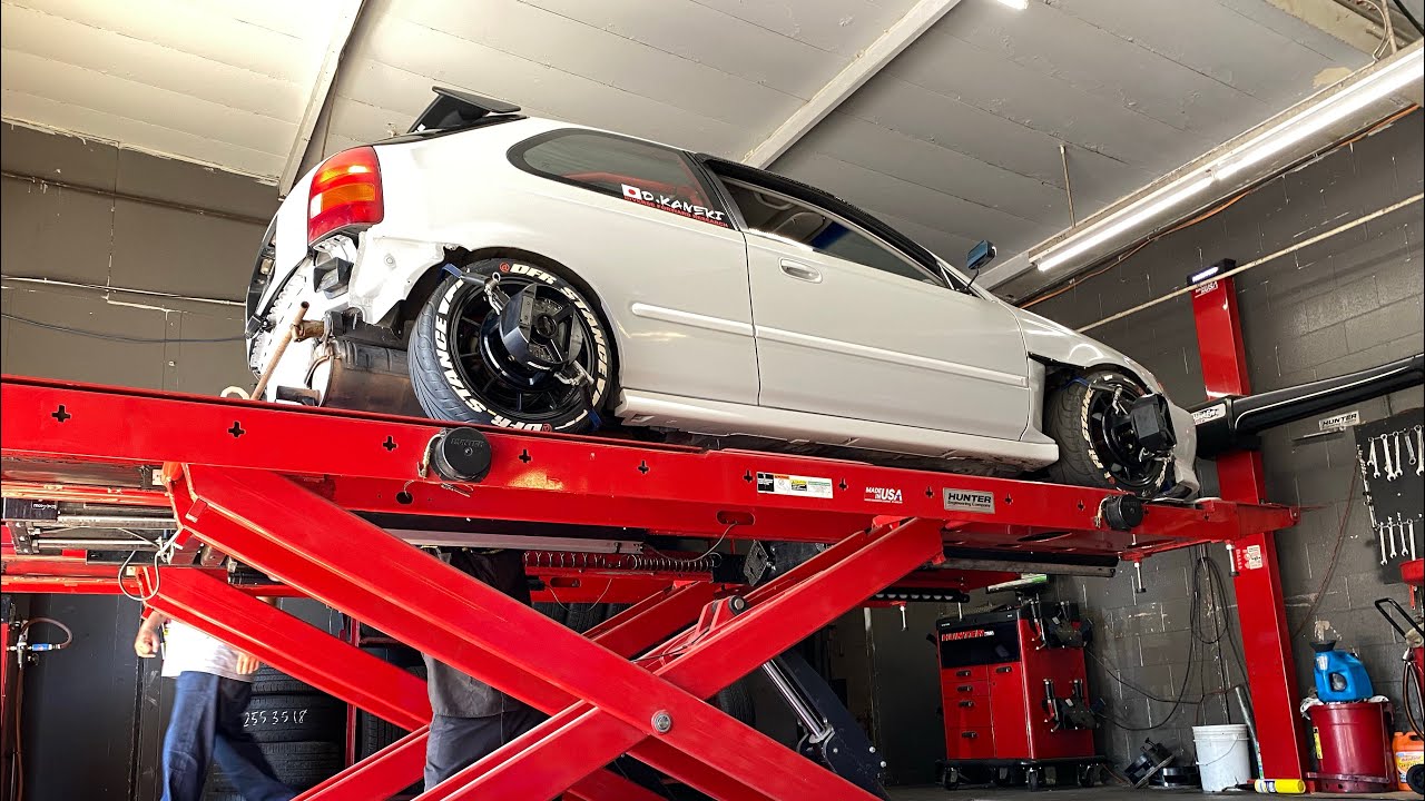 $950 Civic gets racing alingment