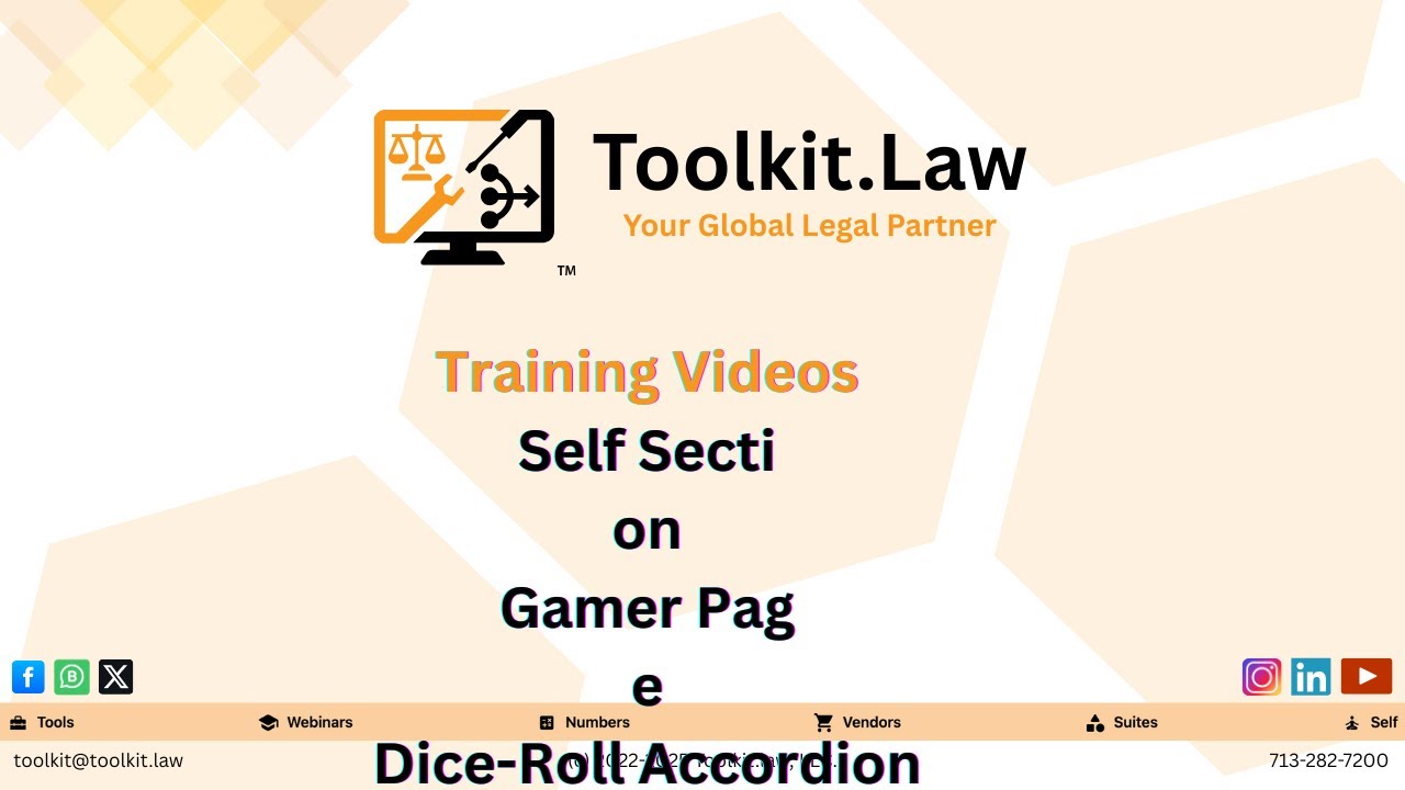 Level Up Legal Productivity Discover the Dice Roll Tool on Toolkit.law’s Gamer Page