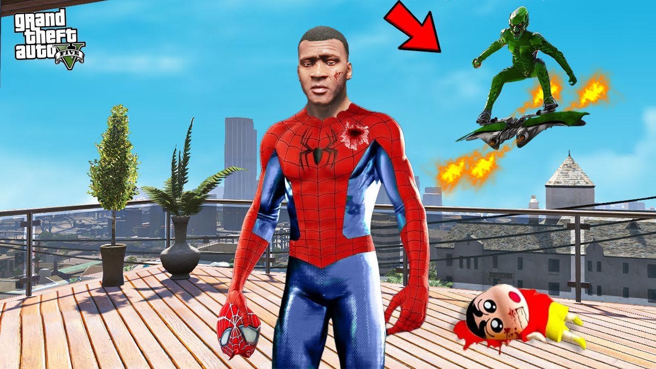 Franklin Become Next Spiderman in GTA 5 !