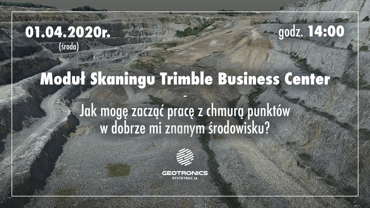 Moduł Skaningu TBC - Jak mogę zacząć pracę z chmurą punkt&oacute;w w dobrze mi znanym środowisku?