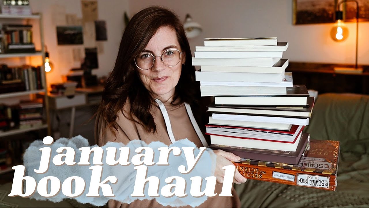 JANUARY book haul (and starting a book buying ban?!) ❄️ including all the books I got for Christmas!