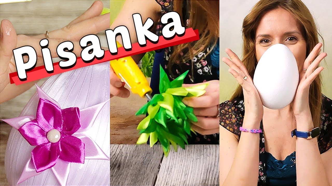 ☕ Pisanka ze wstążki zrobiona [DIY przy kawie 70]