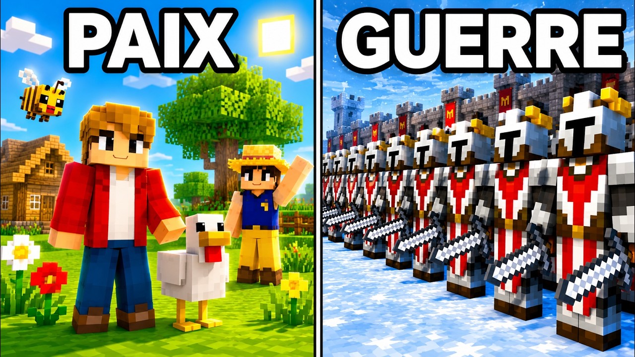 1000 JOUEURS simulent une Dictature sur Minecraft