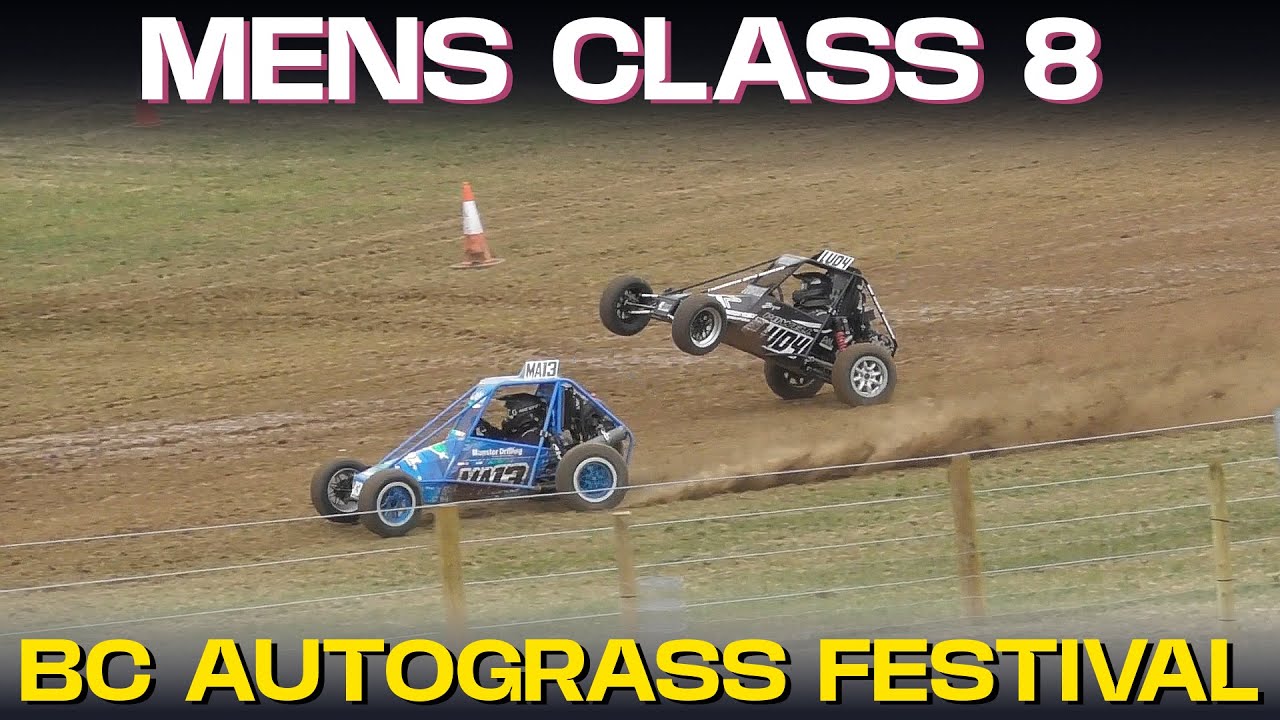 Class 8 Autograss, Border Counties Autograss Festival, (ALL RACES), 23/8/25