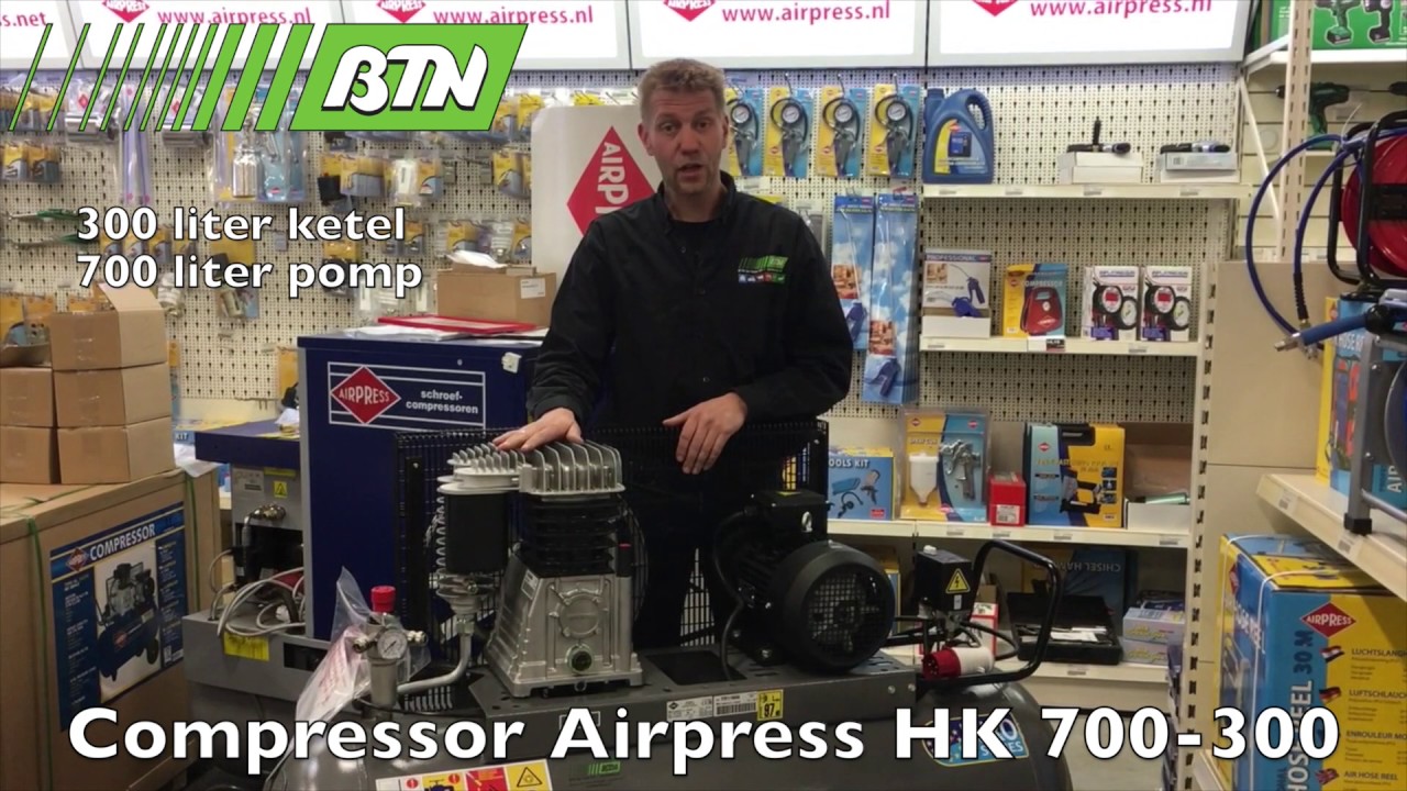 BTN de Haas - Compressor Airpress HK 700 300