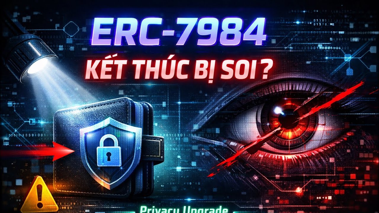 ERC-7984: Dấu mốc kết thúc kỷ nguyên 'ví rỗng cũng bị soi' trên Blockchain? - Full