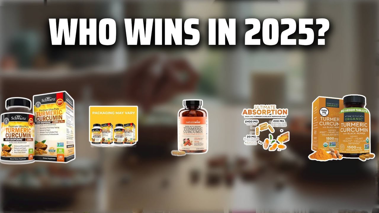 The Top 5 Best Turmeric Capsules in 2025 - Must Watch Before Buying!