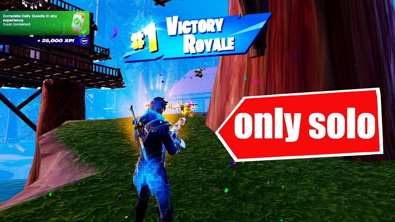solo match in fortnite