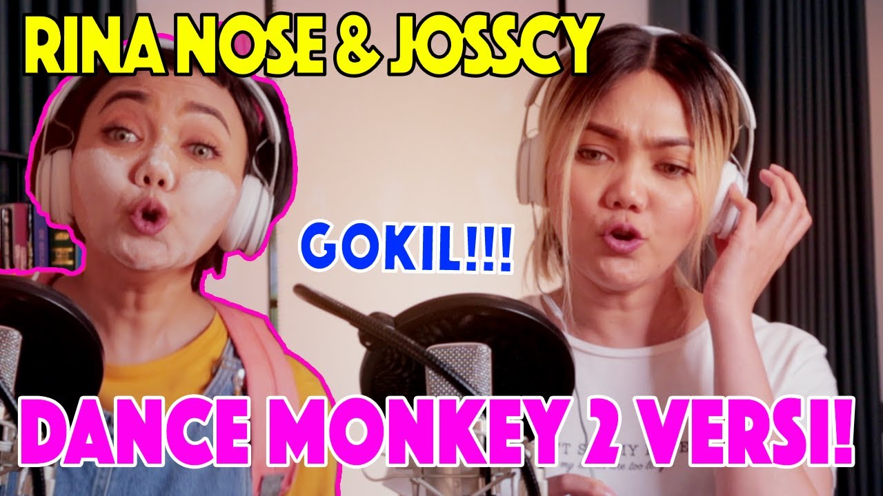 COVER GOKIL!!! RINA NOSE TIRU SUARA PENYANYI DANCE MONKEY!!!