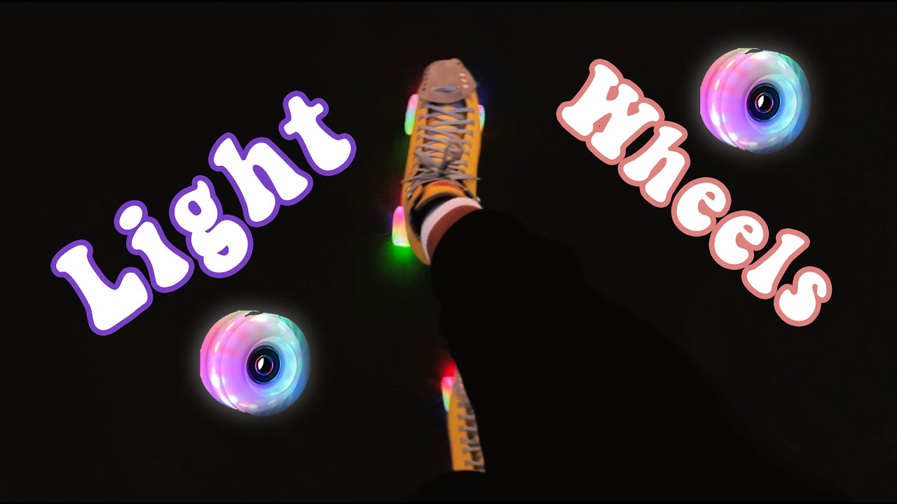 BEST Light Up Wheels! Roller Skates