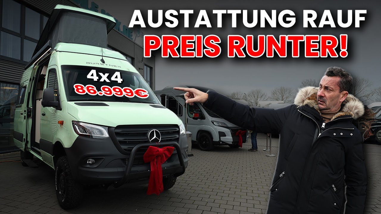 Schon wieder MKK! Den Bürstner Habiton gibt’s nirgends günstiger!