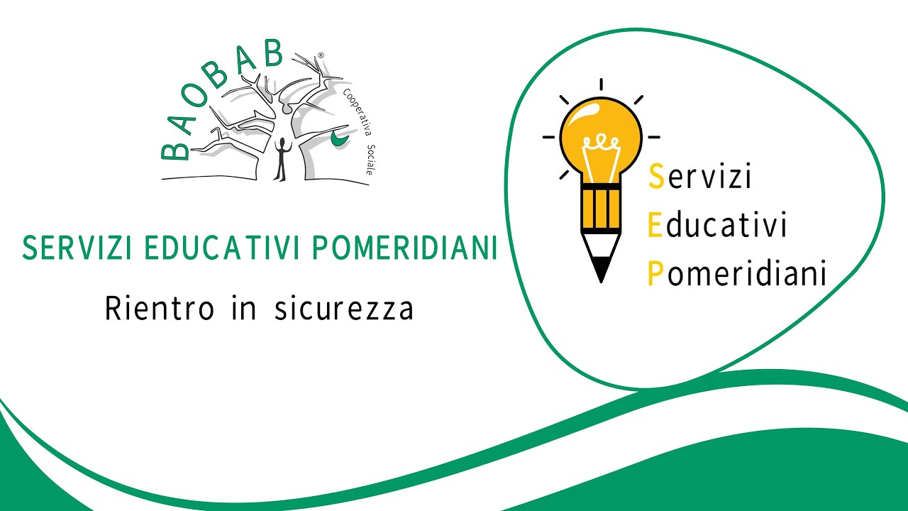Servizi educativi pomeridiani: rientro in sicurezza