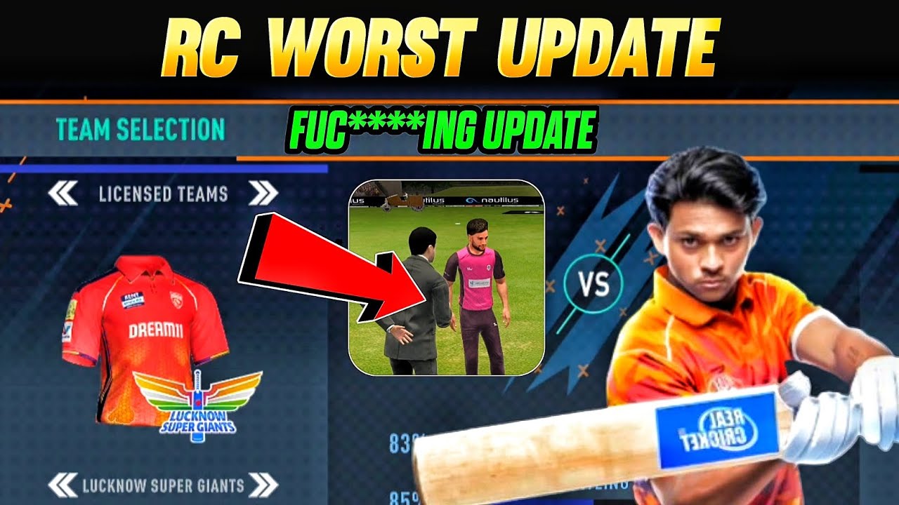 𝗥𝗲𝗮𝗹 𝗖𝗿𝗶𝗰𝗸𝗲𝘁 𝗪𝗼𝗿𝘀𝘁 𝗡𝗲𝘄 𝗨𝗣𝗗𝗔𝗧𝗘 😡 @RealCricket 