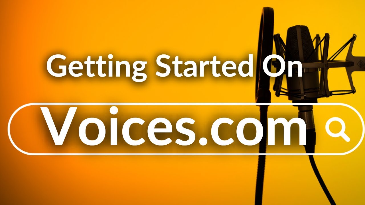 Voices.com Account Setup Tips.