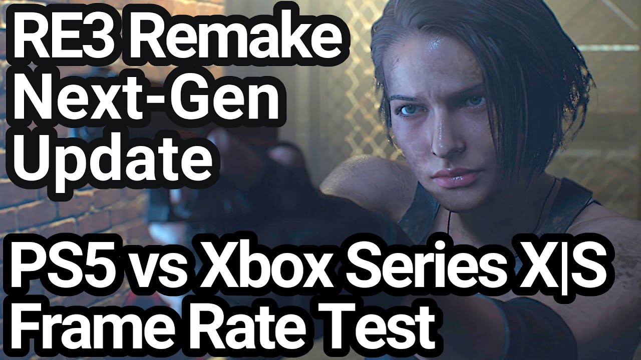 Resident Evil 3 Remake PS5 vs Xbox Series X|S Frame Rate Comparison (Next-Gen Update)