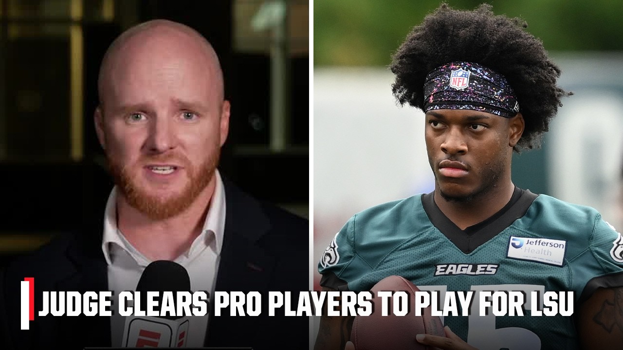 🚨 REACTION to Louisiana judge clearing pro players to return to college football and play for LSU 🚨