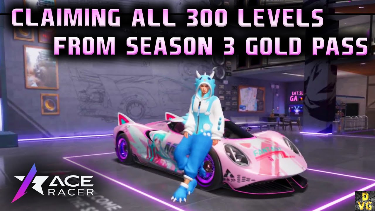 Ace Racer | Claiming all 300 Levels from Season 3 Gold Pass Membership