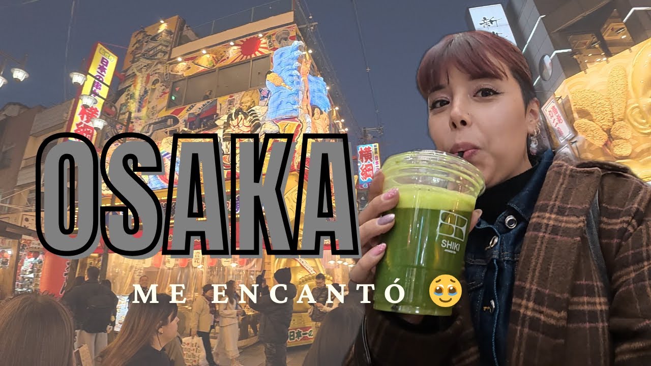 Probé TODO en OSAKA 🇯🇵🍜 (takoyaki, matcha y omuraisu)