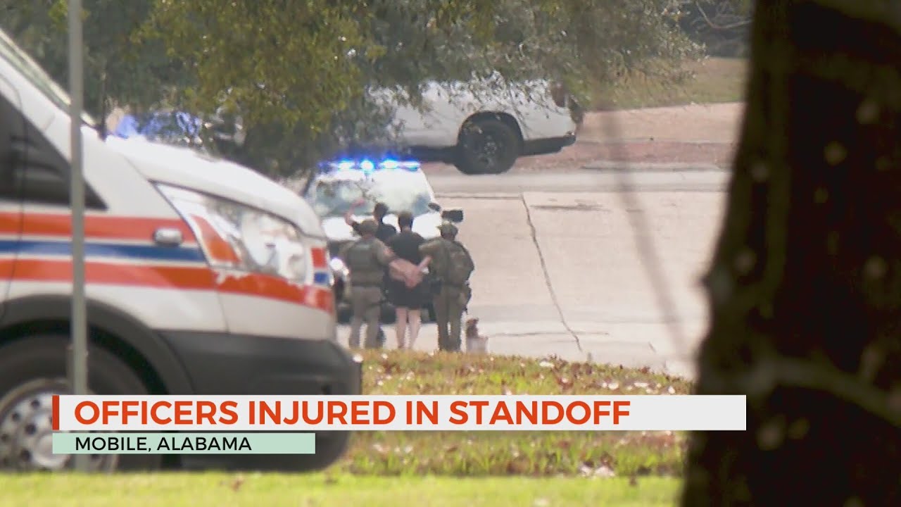 Mobile Police Officer shot on Tuscaloosa Street
