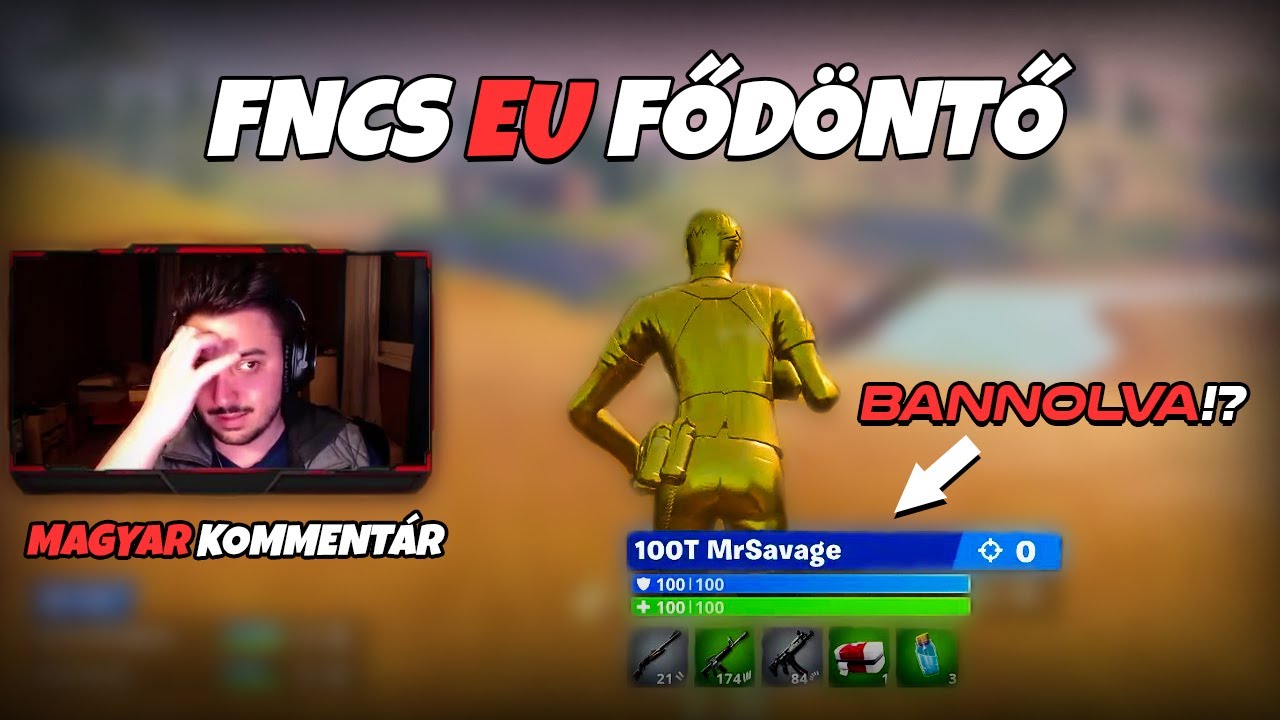DRÁMA AZ FNCS FŐDÖNTŐN.. | MrSavage BANNOLVA?! | MAGYAR KOMMENTÁR (Fortnite Battle Royale)