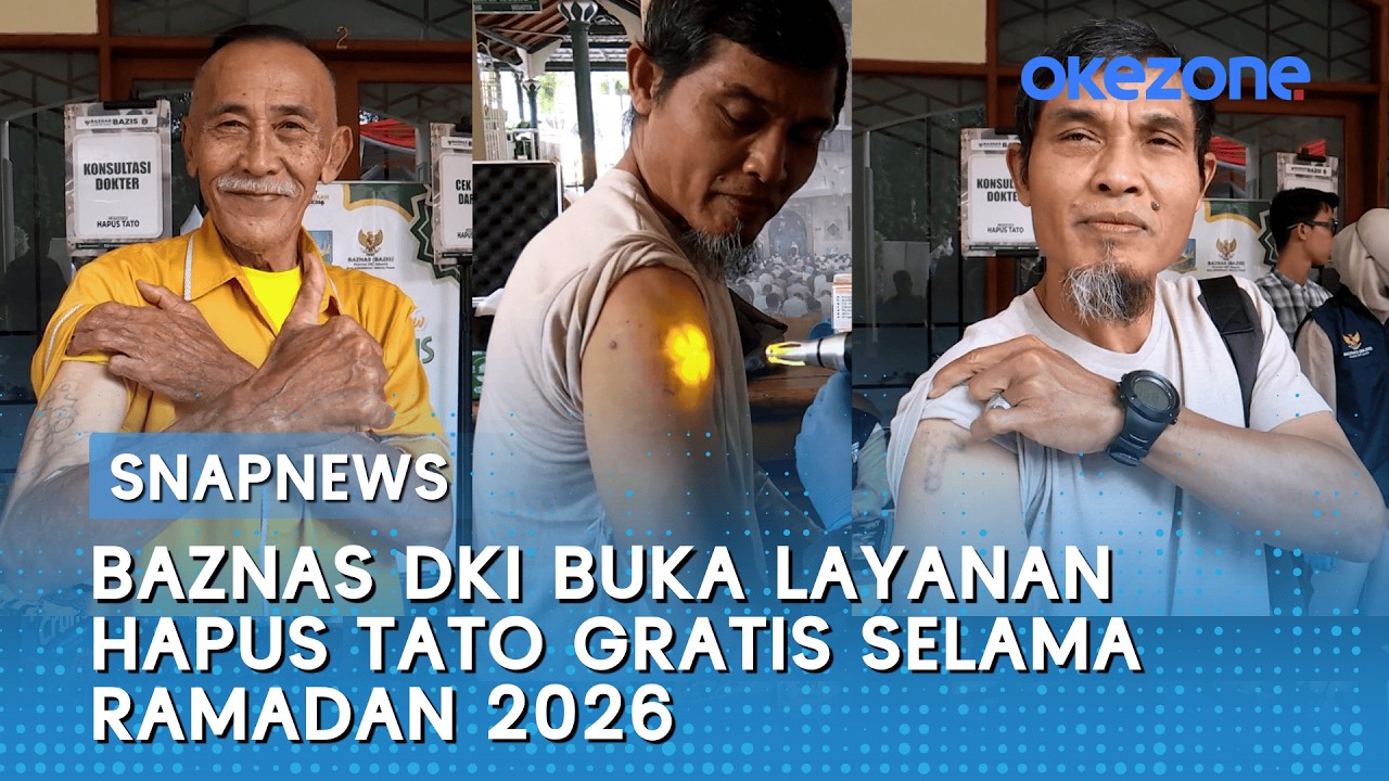 Baznas DKI Buka Layanan Hapus Tato Gratis Selama Ramadan 2026 | Snapnews