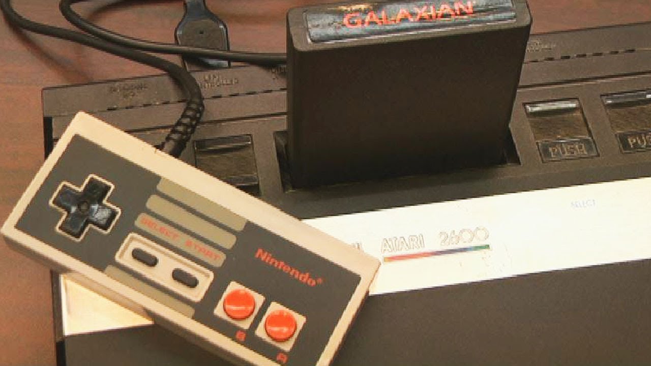 Classic Game Room : NINTENDO ATARI 2600 controller review