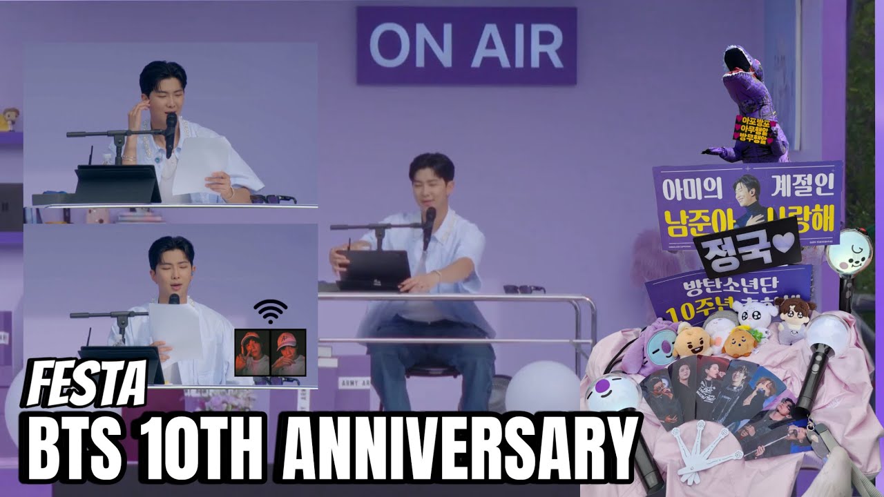 #오후5시,김남준입니다. (with #jungkook ) | BTS10thAnniversary | BTS10주년 FESTA
