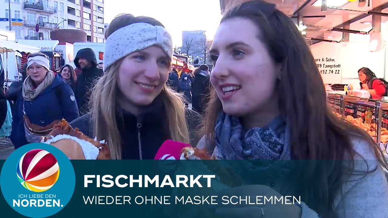 Hamburger Fischmarkt wieder in traditioneller Form geöffnet