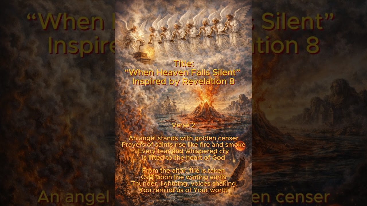 Title  “When Heaven Falls Silent” Inspired by Revelation 8