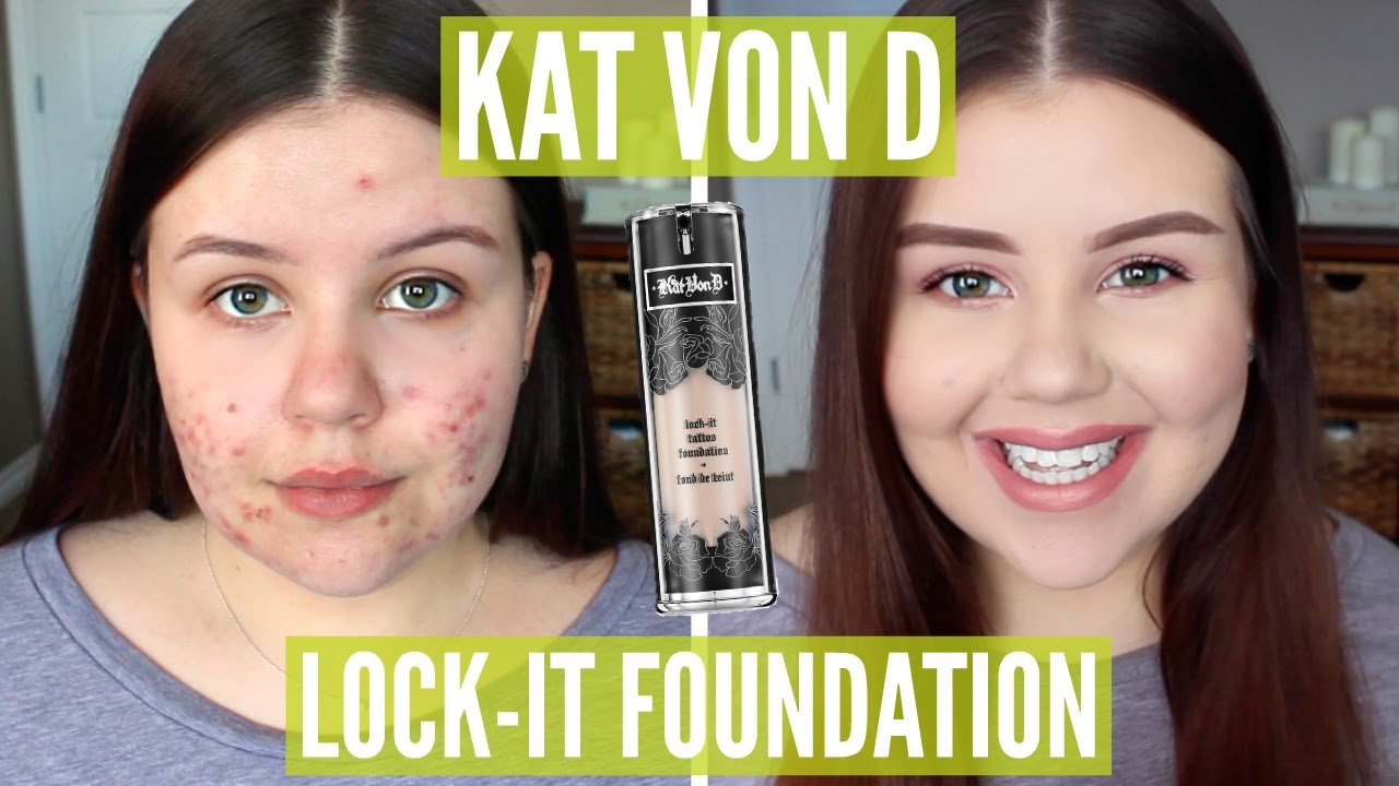 First Impressions | Kat Von D Lock-It Foundation (Oily/Acne)