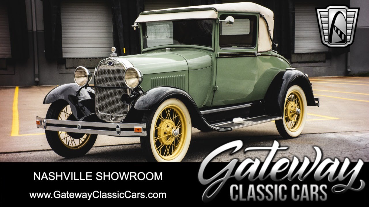 1929 Ford Model A Convertible, Gateway Classic Cars - Nashville, #1633