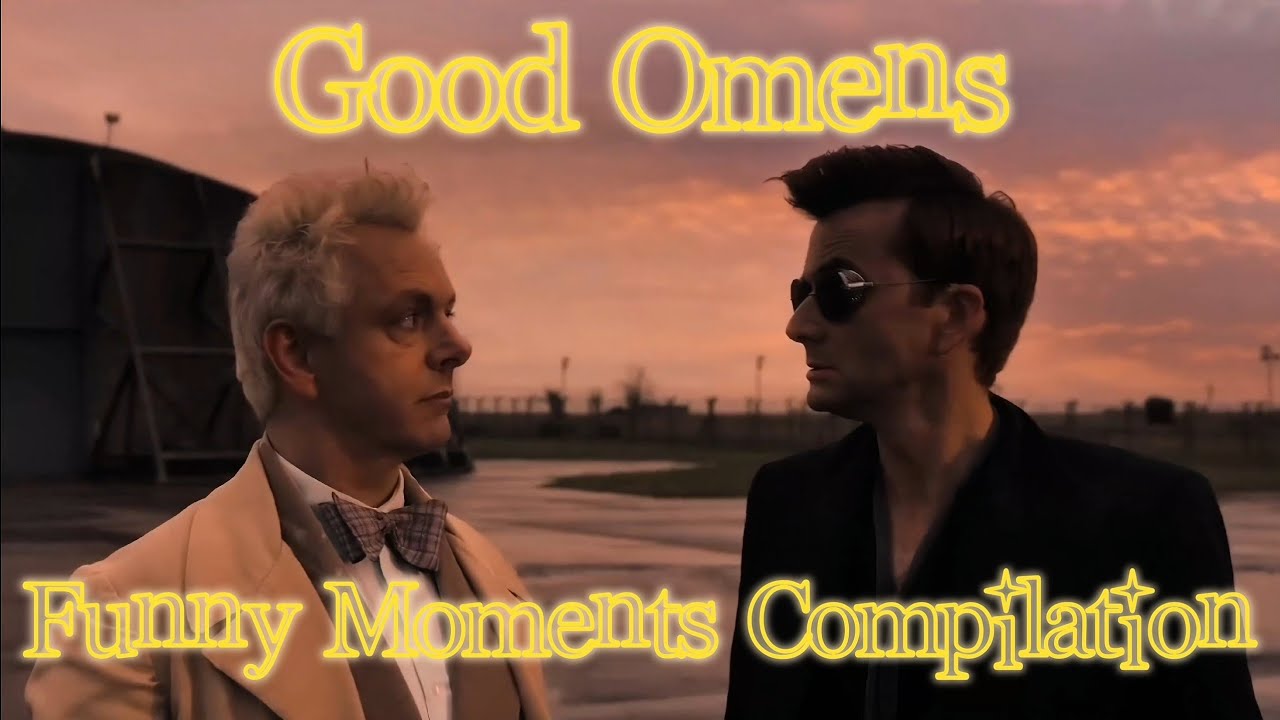 Good Omens Funny Moments Compilation #goodomens #crowley #aziraphale #davidtennant #michaelsheen 