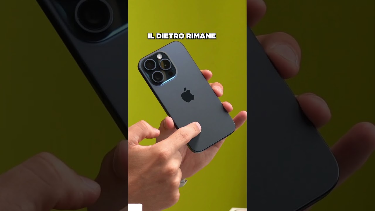 TUTTI GLI IPHONE 15: UNBOXING