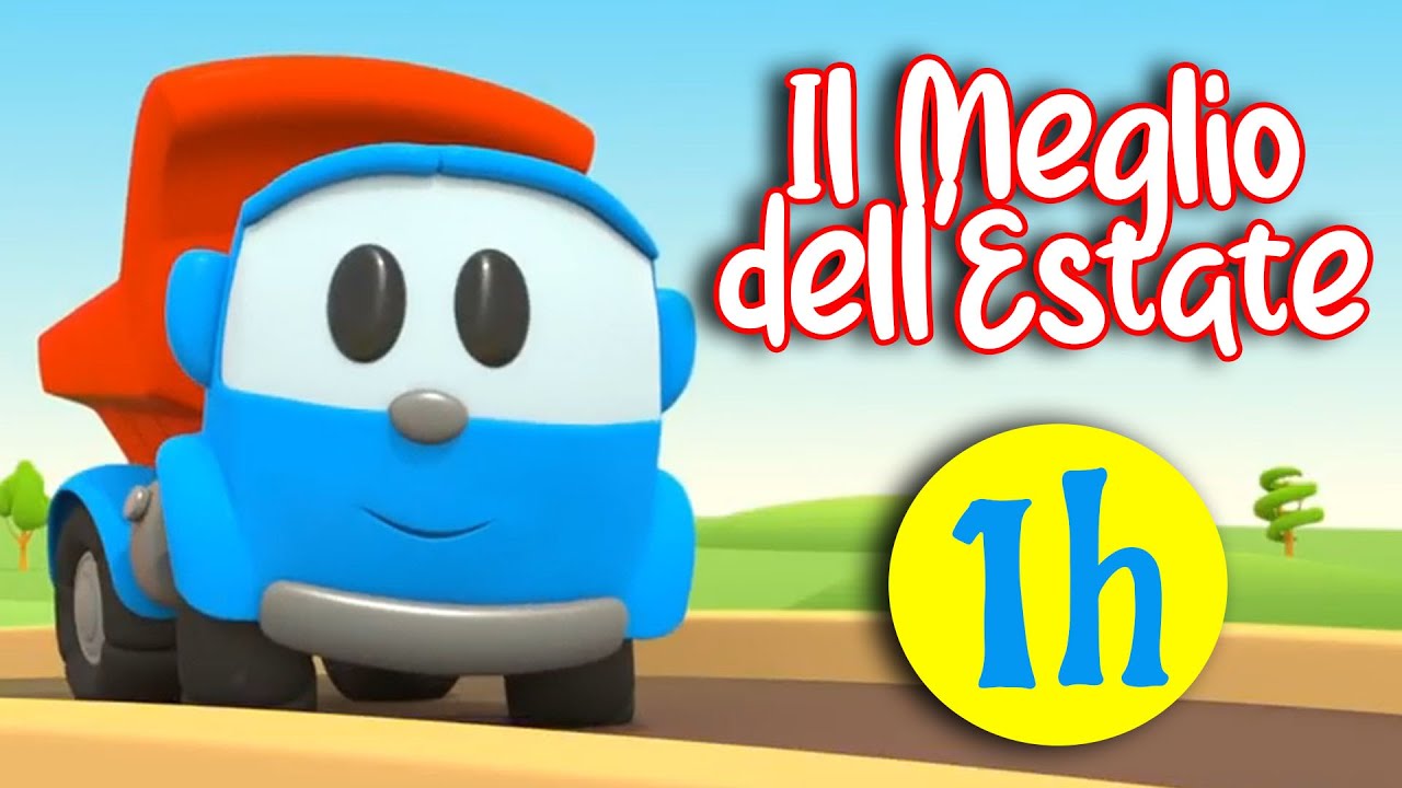 Il Meglio dell'Estate! 1h di Cartoni e Canzoni | Leo e Lea i Camioncini e i loro Amici!