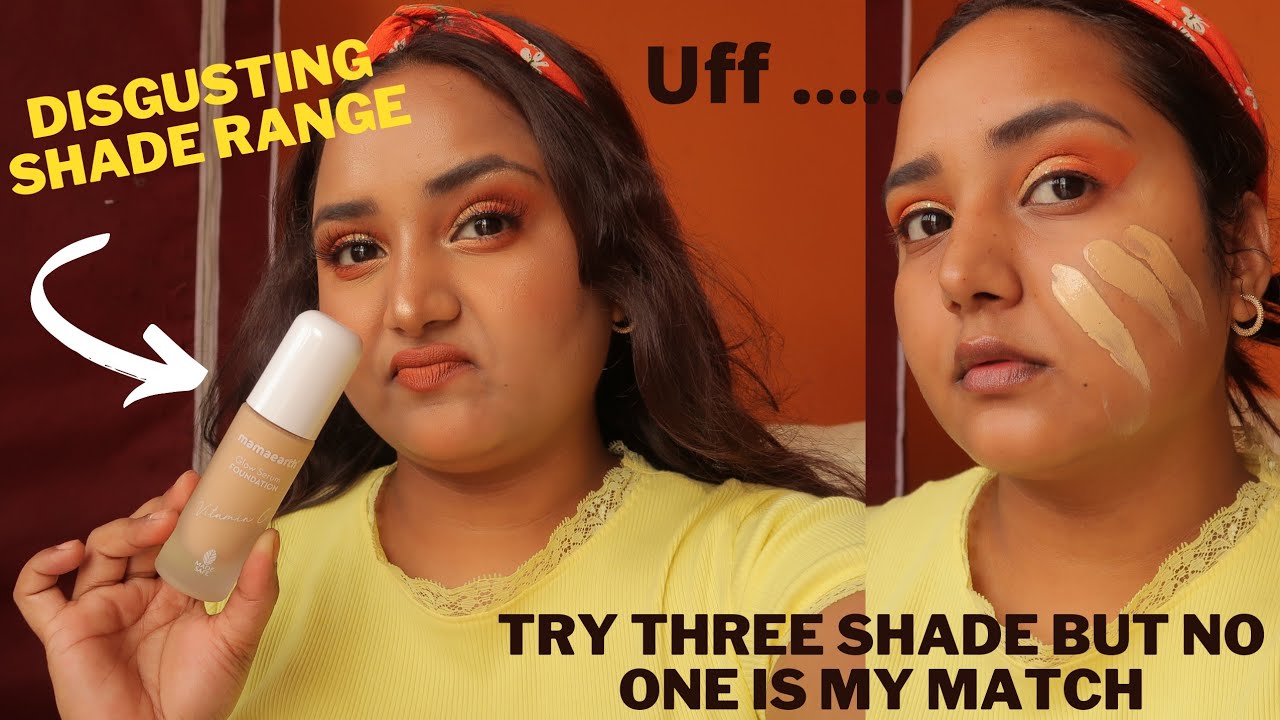 MAMAEARTH GLOW SERUM FOUNDATION || NEW LAUNCH || 