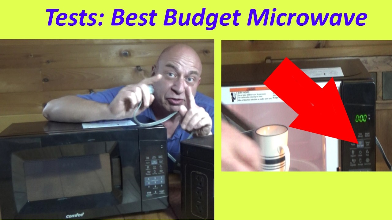 Best Budget Microwave Oven? Comfee (Test/Review/Instructions) Lowest Wattage RVs Campers Door Lock