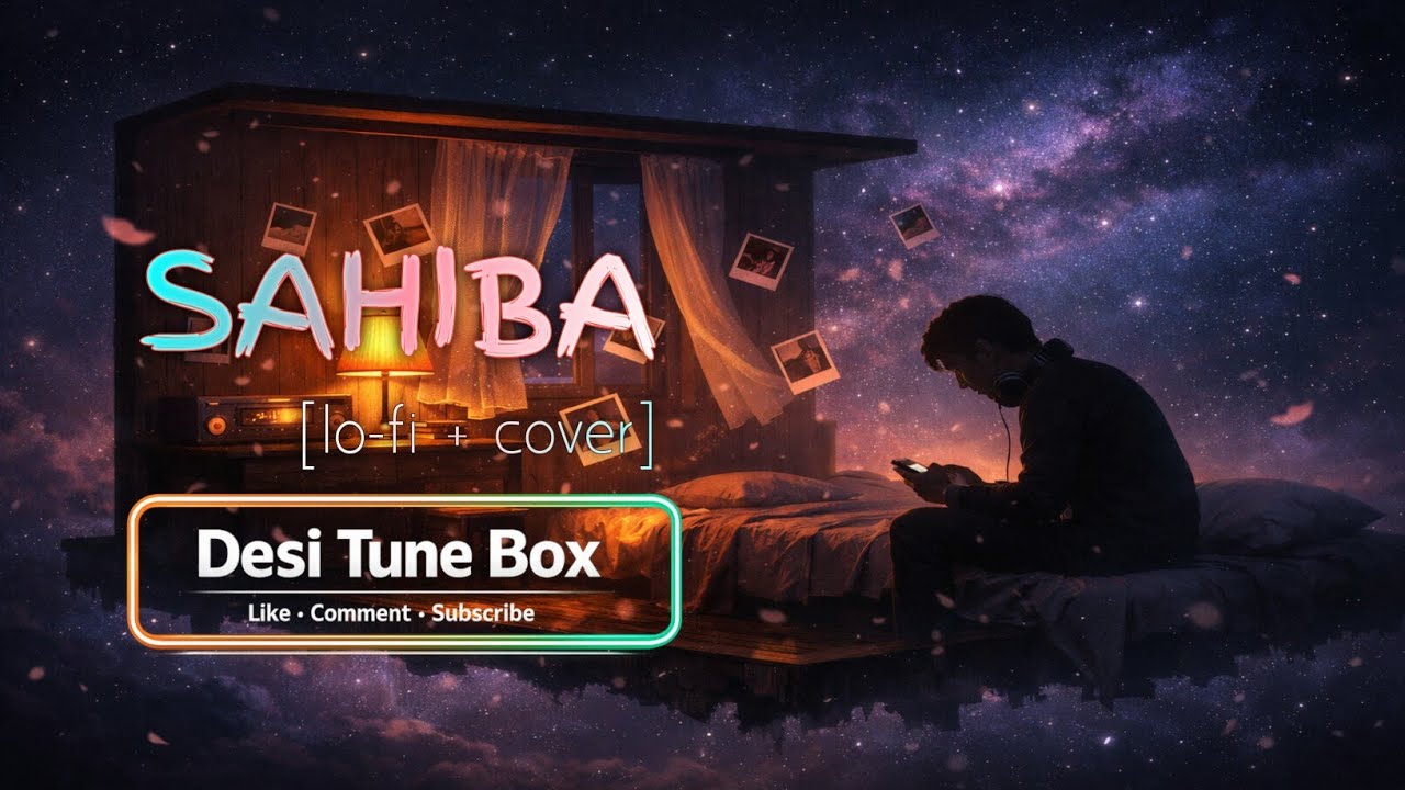 SAHIBA – Slowed & Reverb LoFi 💙 Deep Emotional Night Vibes║Use Headphones 🎧 ║@tunebox4i 
