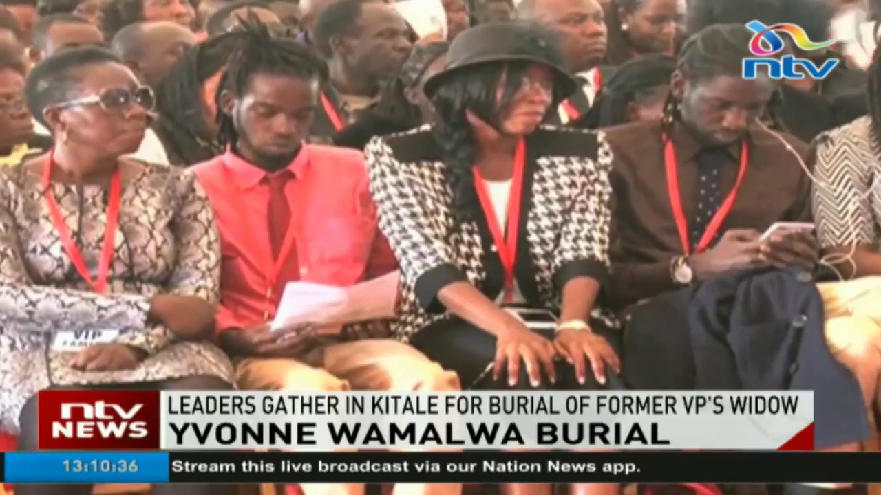 Leaders gather in Kitale for burial of Yvonne Wamalwa