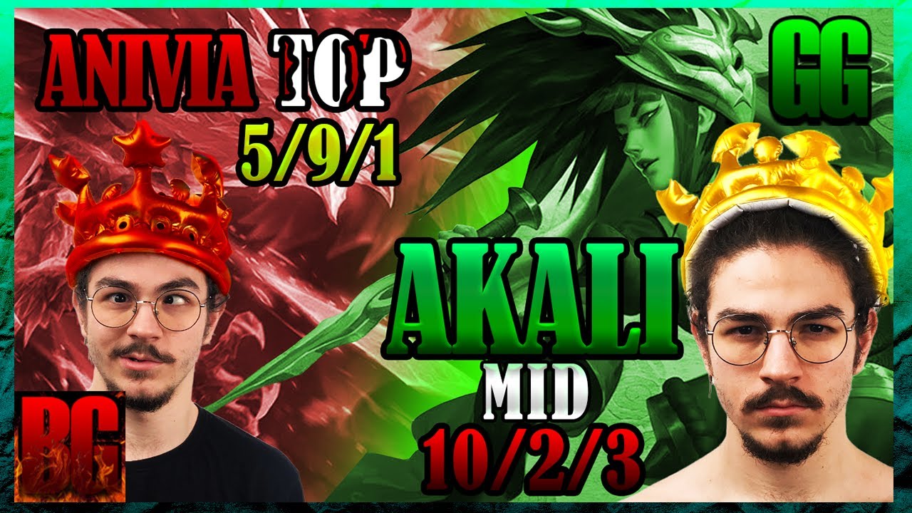 ANIVIA TOP și AKALI MID | Care-i mai bun?!