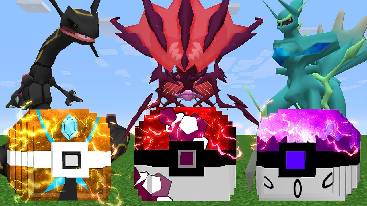 Essa Lucky Pixelmon SÓ VEM Pokemon LENDÁRIO e SHINY com 200.000% de SORTE no Minecraft