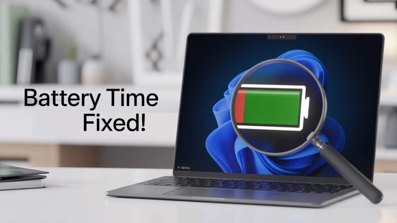 Windows 11 Not Showing Remaining Battery Time? Here's the Fix!