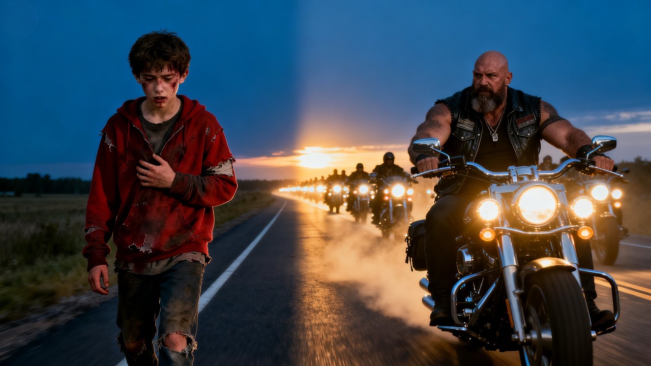 The Bleeding Boy Defended Biker&rsquo;s Daughter &mdash; 200 Hells Angels Showed Up at Dawn