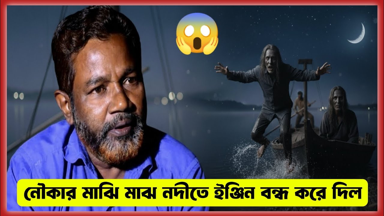 নৌকার মাঝি মাঝ নদীতে ইঞ্জিন বন্ধ করে দিল 😱 একবার হাসে একবার কাঁদে 🤫