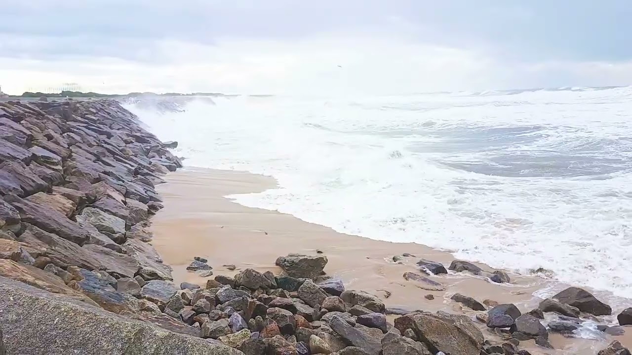 Mar em Espinho 21 12 2025