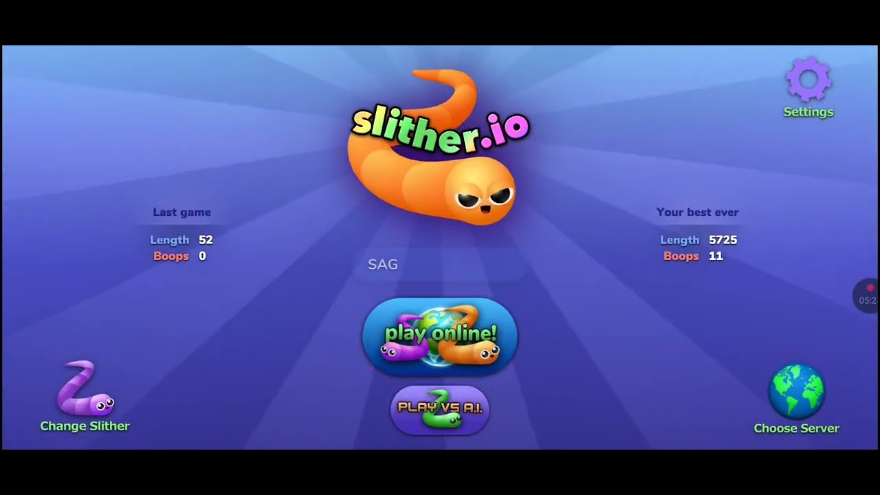 Being AGRESSIVE in Slither.io !!!