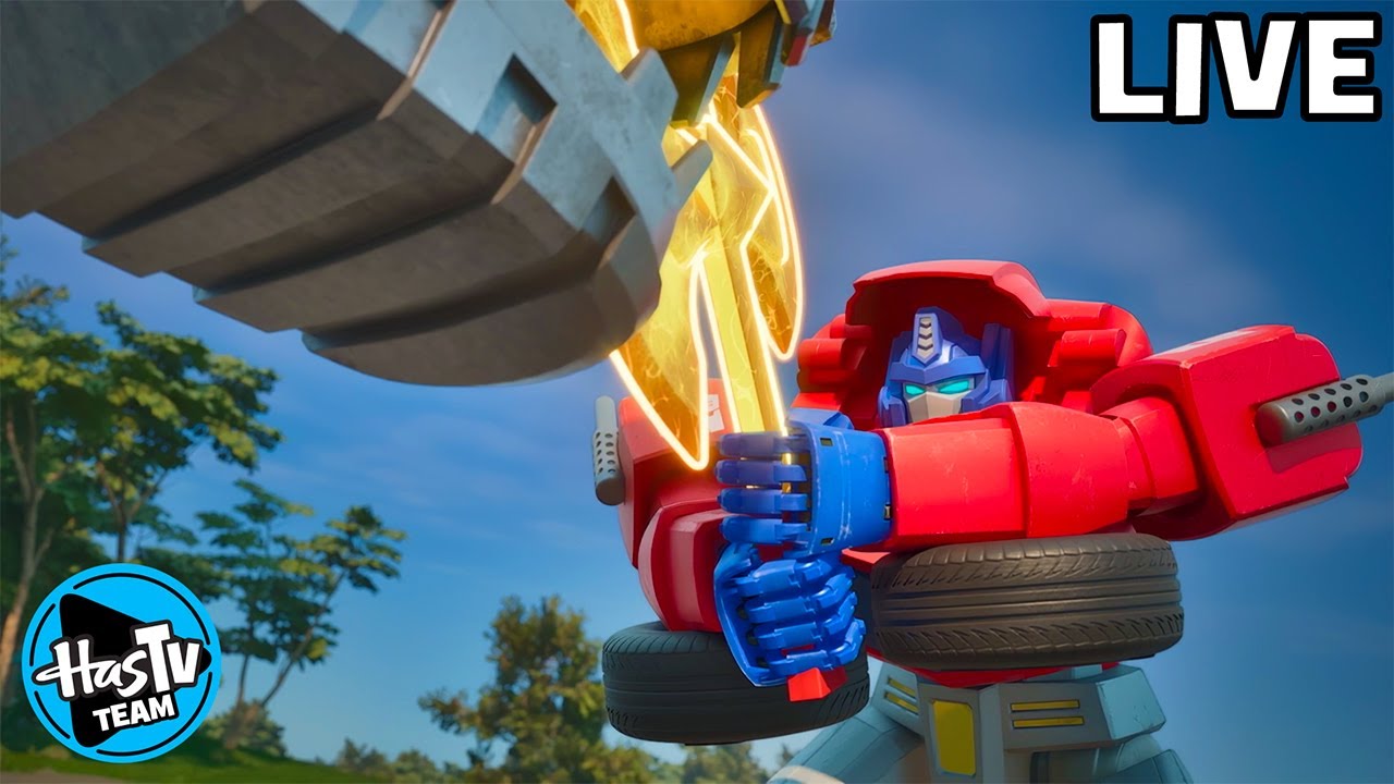 🔴 LIVE! ⚡️ Adventures with Optimus Prime and Bumblebee! 🤖 Transformers: CYBERWORLD 🔵 HasTV Team