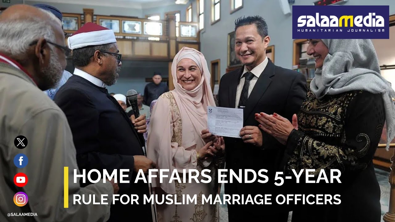 Home Affairs Ends 5-Year Renewal Rule for Muslim Marriage Officers, Ensuring Equality