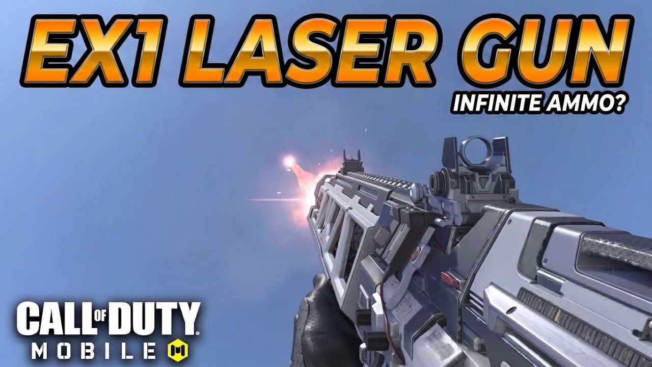 CODM New DMZ-Exclusive Laser Gun EX1 Infinite Ammo Quick Look