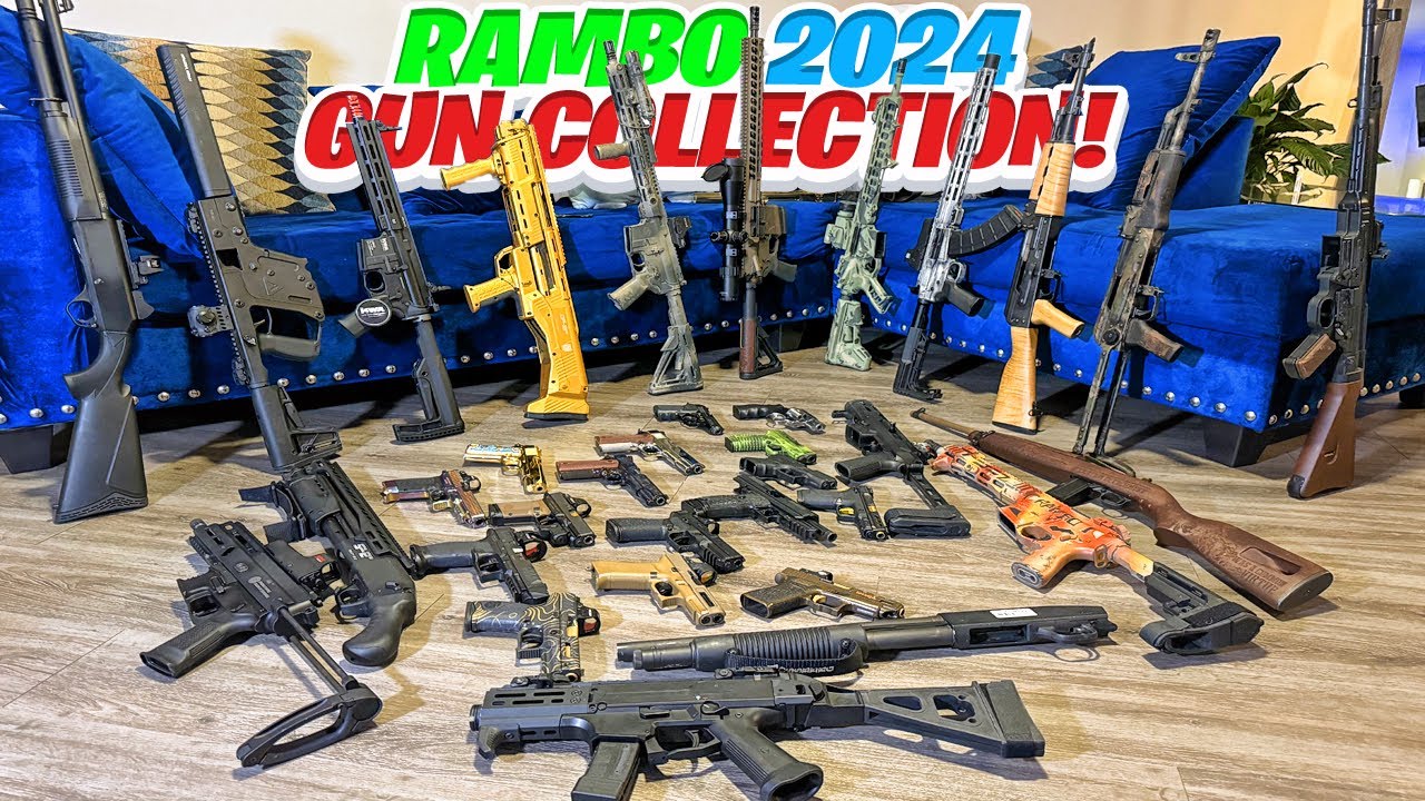 Rambo 2024 gun collection!