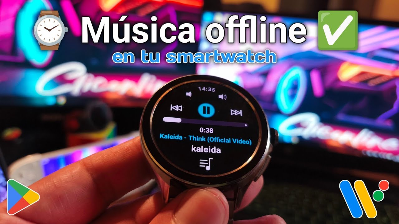Como poner Música offline en Cualquier Reloj WearOs Guia Tutorial smartwatch